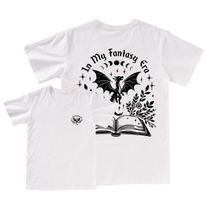 Pagewings In My Fantasy Era V-neck T-shirt