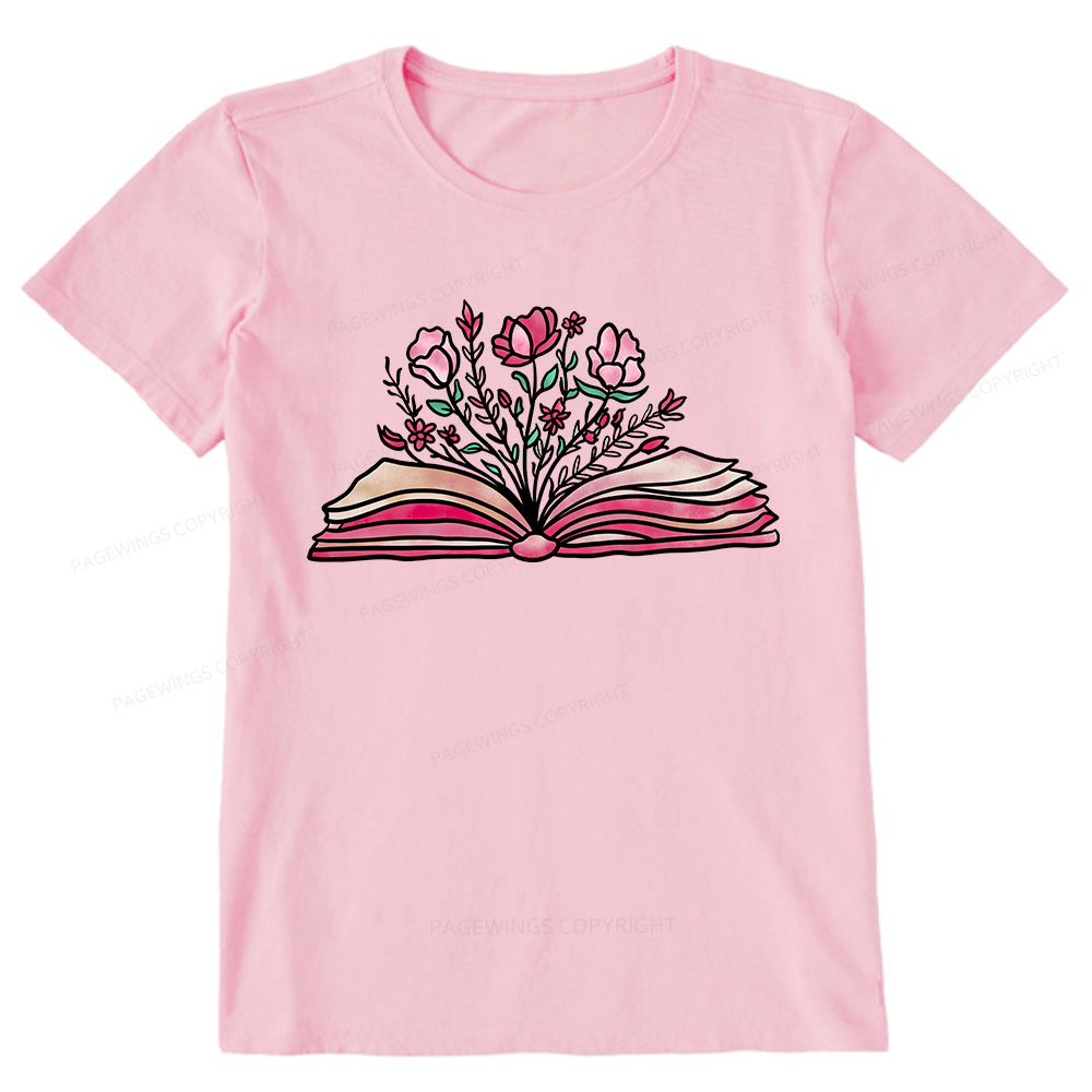 Pagewings Booktrovert Definition Funny Book Lover Png Unisex Classic T-shirt