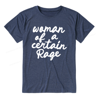 Pagewings Woman of a Certain Rage Unisex Heather T-Shirt