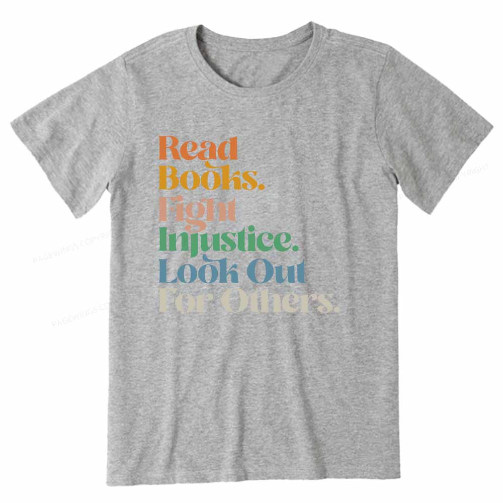 Pagewings Read Banned Books Social Justice Shirt Unisex Classic T-shirt