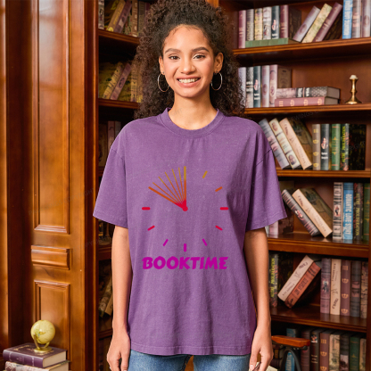 Pagewings Booktime Unisex Washed T-shirt