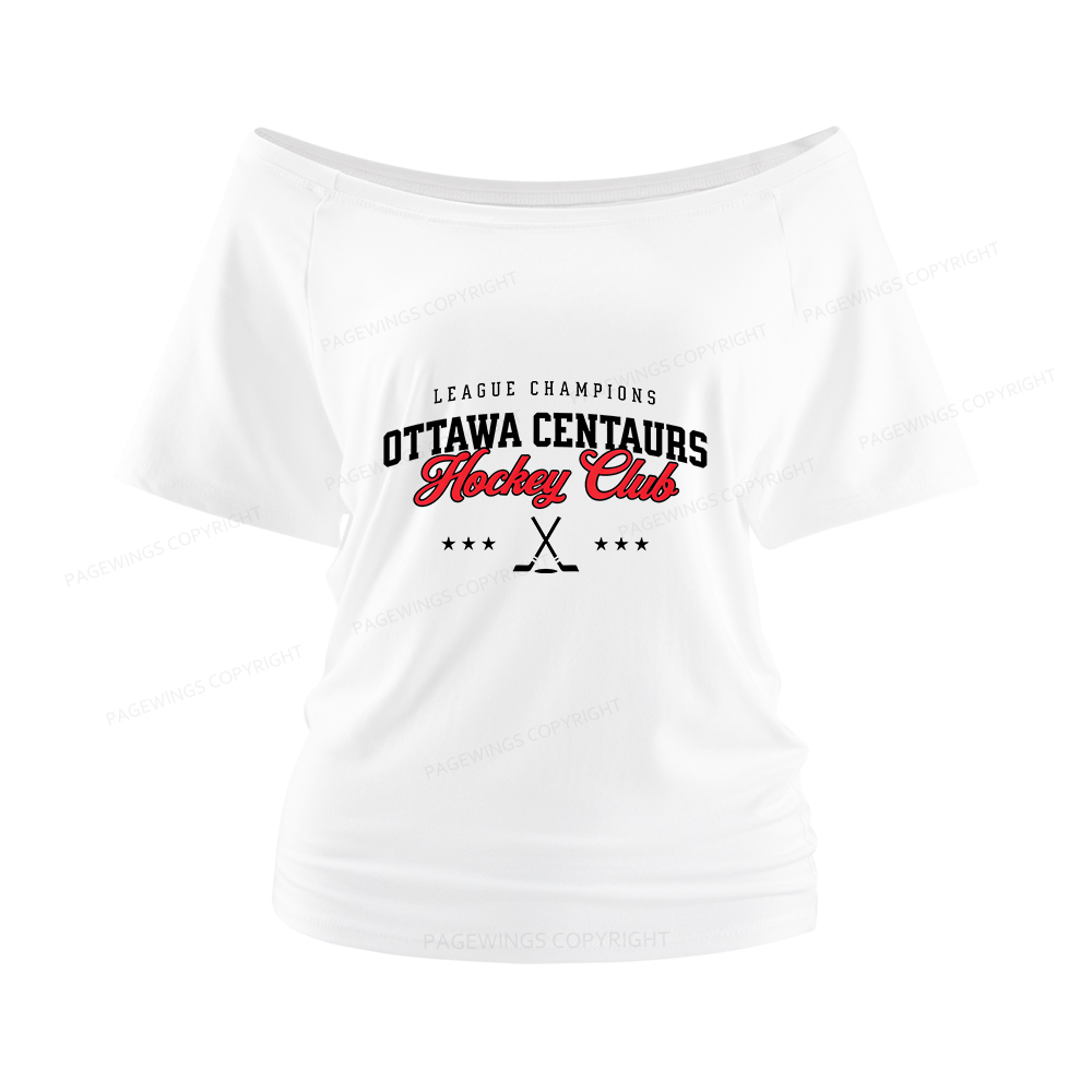 Pagewings Romance Reader Women Off Shoulder T-shirts