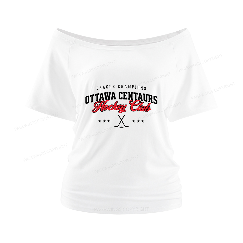 Pagewings Romance Reader Women Off Shoulder T-shirts