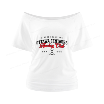 Pagewings Romance Reader Women Off Shoulder T-shirts