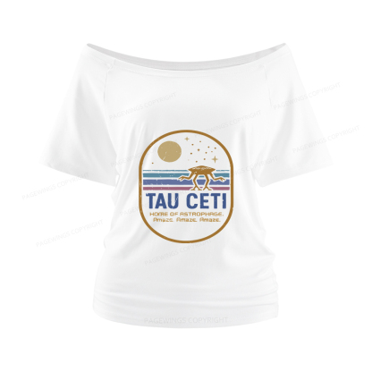 Pagewings Amaze Women Off Shoulder T-shirts