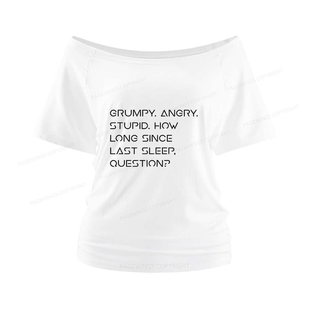 Pagewings Sci-Fi Lover Women Off Shoulder T-shirts