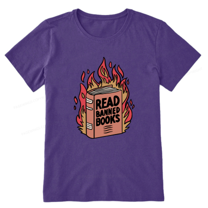 Pagewings Read Banned Books Shirt Unisex Classic T-shirt