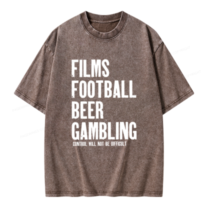 Pagewings Dystopia Quote Unisex Washed T-shirt