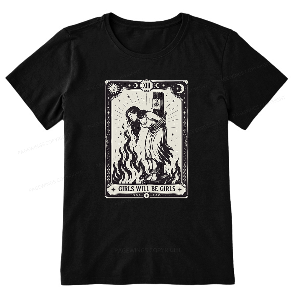 Pagewings Girls Will Be Girls Unisex Classic T-shirt