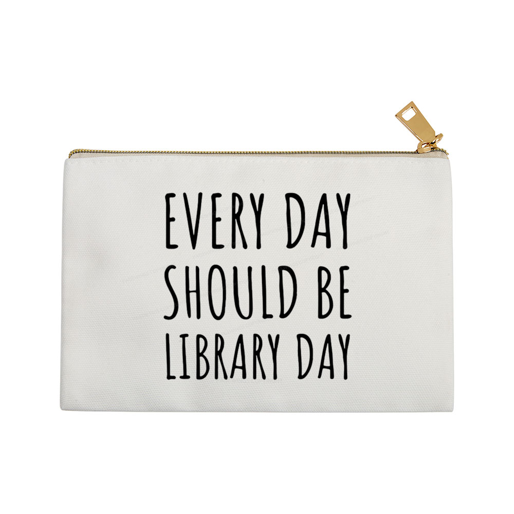 Pagewings Library Day Media Specialist Pouch