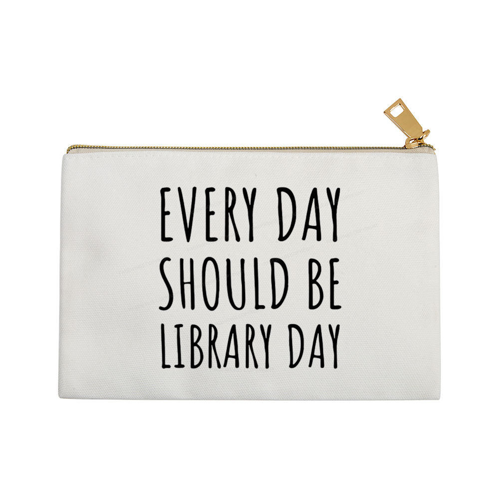 Pagewings Library Day Media Specialist Pouch