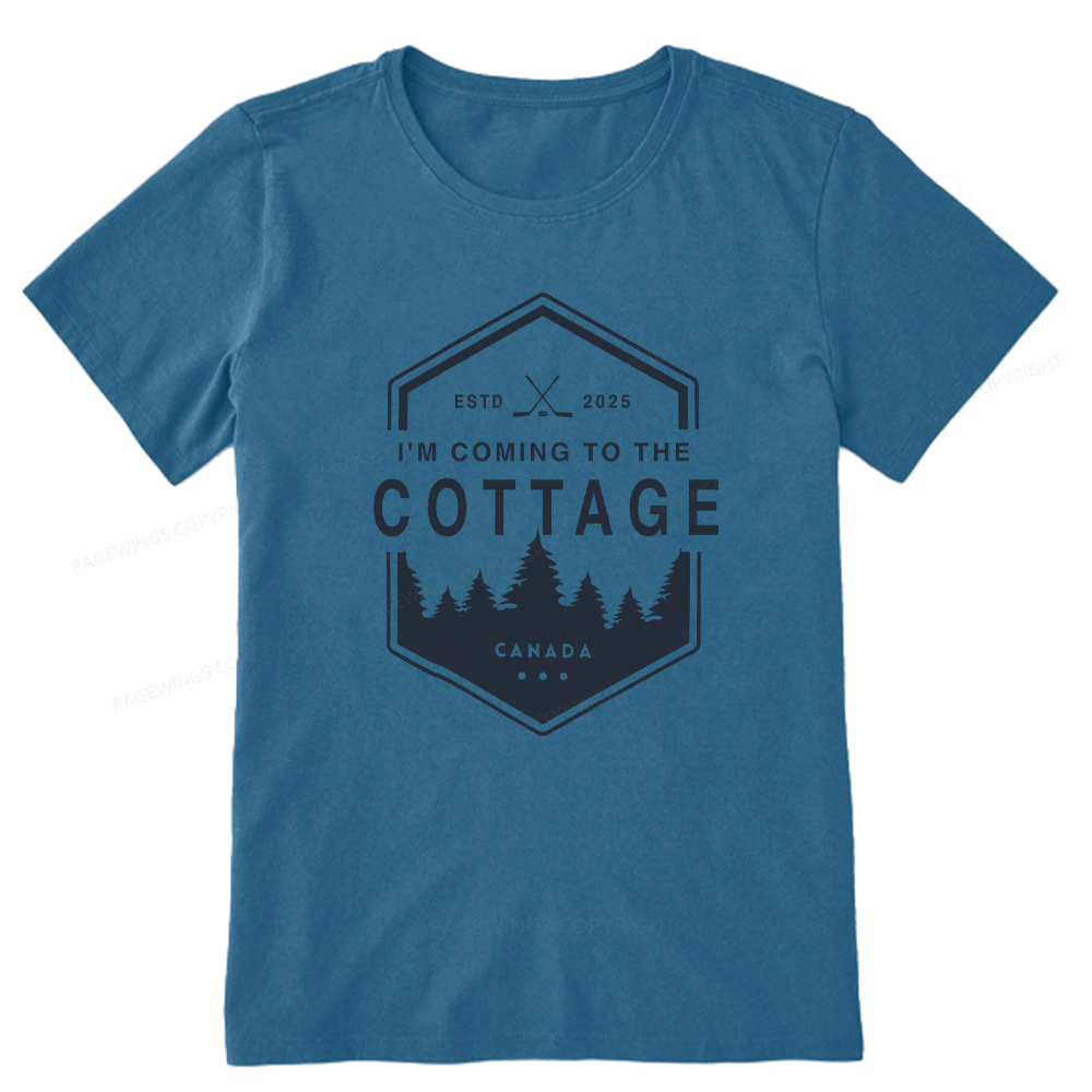 Pagewings Coming To The Cottage Unisex Classic T-shirt