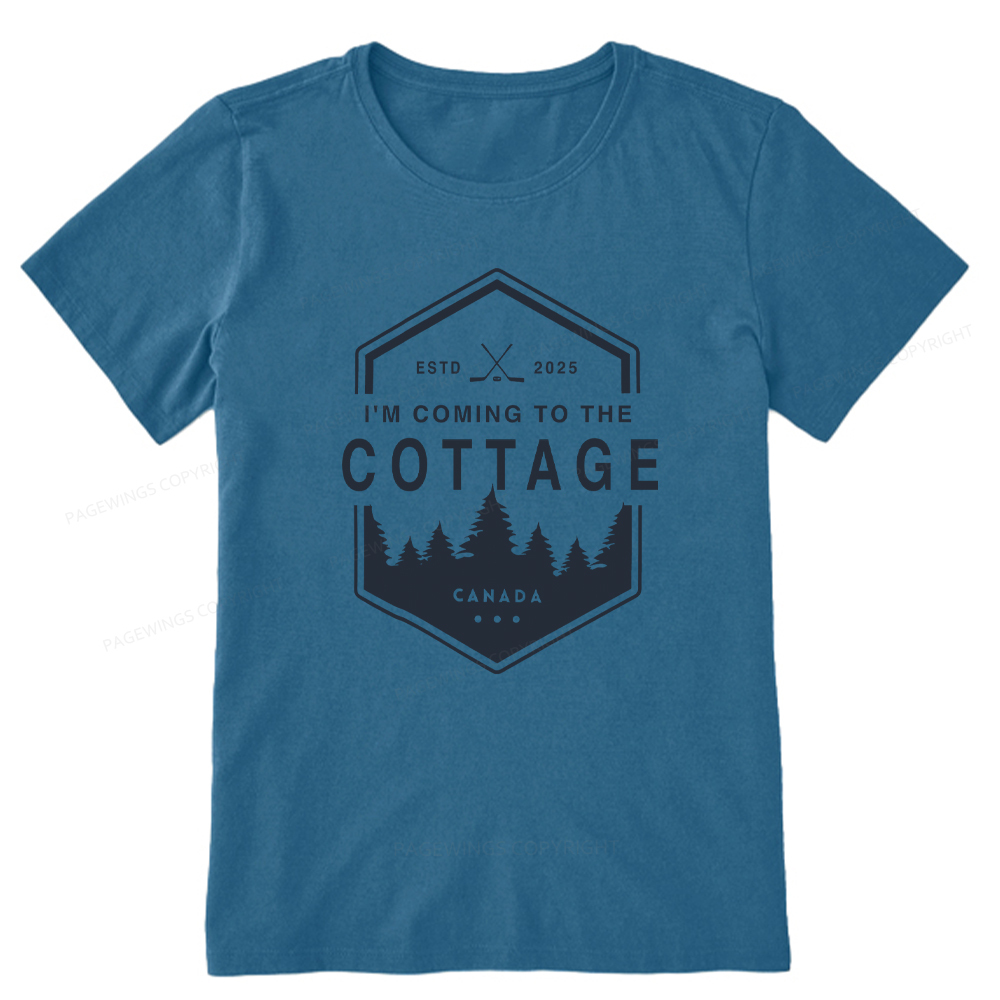 Pagewings Coming To The Cottage Unisex Classic T-shirt