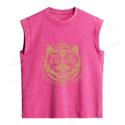 Pagewings Sci-Fi Bookish Women's Washed Tank Top