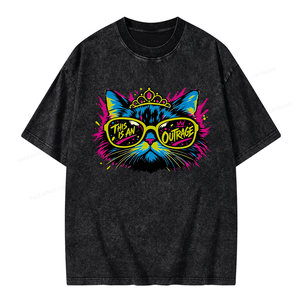 Pagewings Sci Fi Bookish Unisex Washed T-shirt