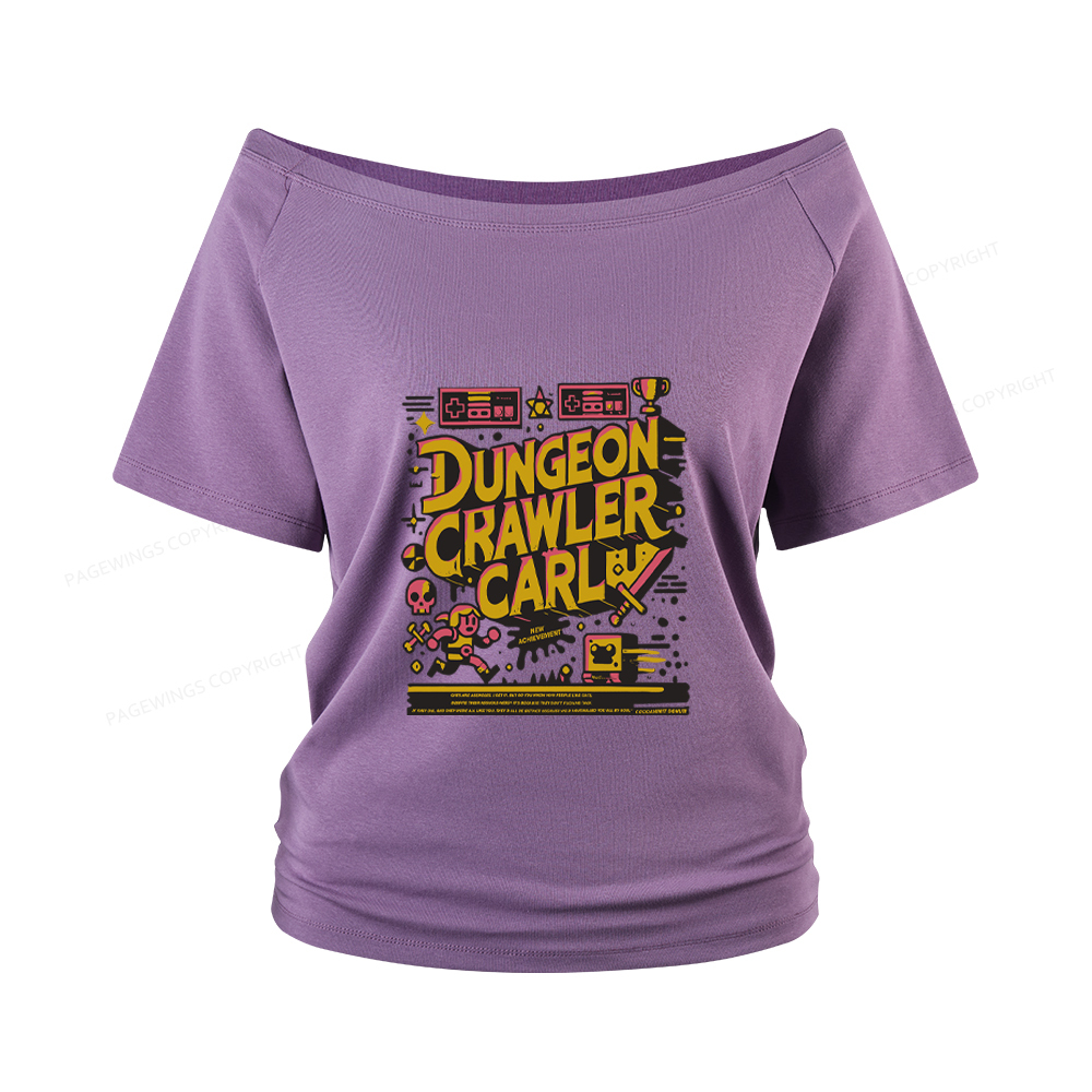 Pagewings Book New Achievement Women Off Shoulder T-shirts