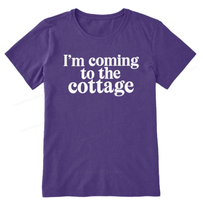 Pagewings I'm Coming To The Cottage Unisex Classic T-shirt