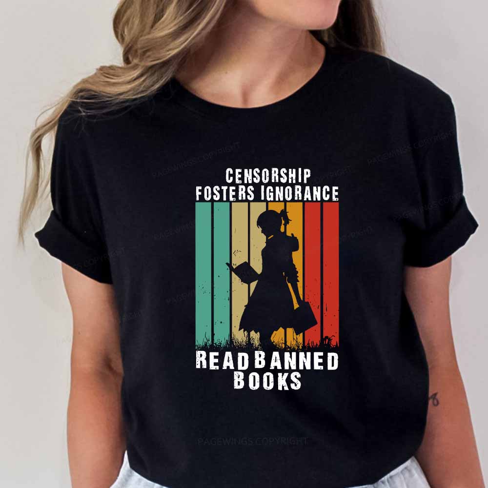 Pagewings Banned Books Vintage T-Shirt Unisex Classic T-shirt