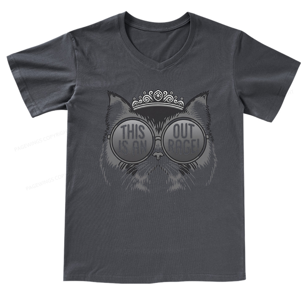 Pagewings Sci Fi Bookish V-neck T-shirt