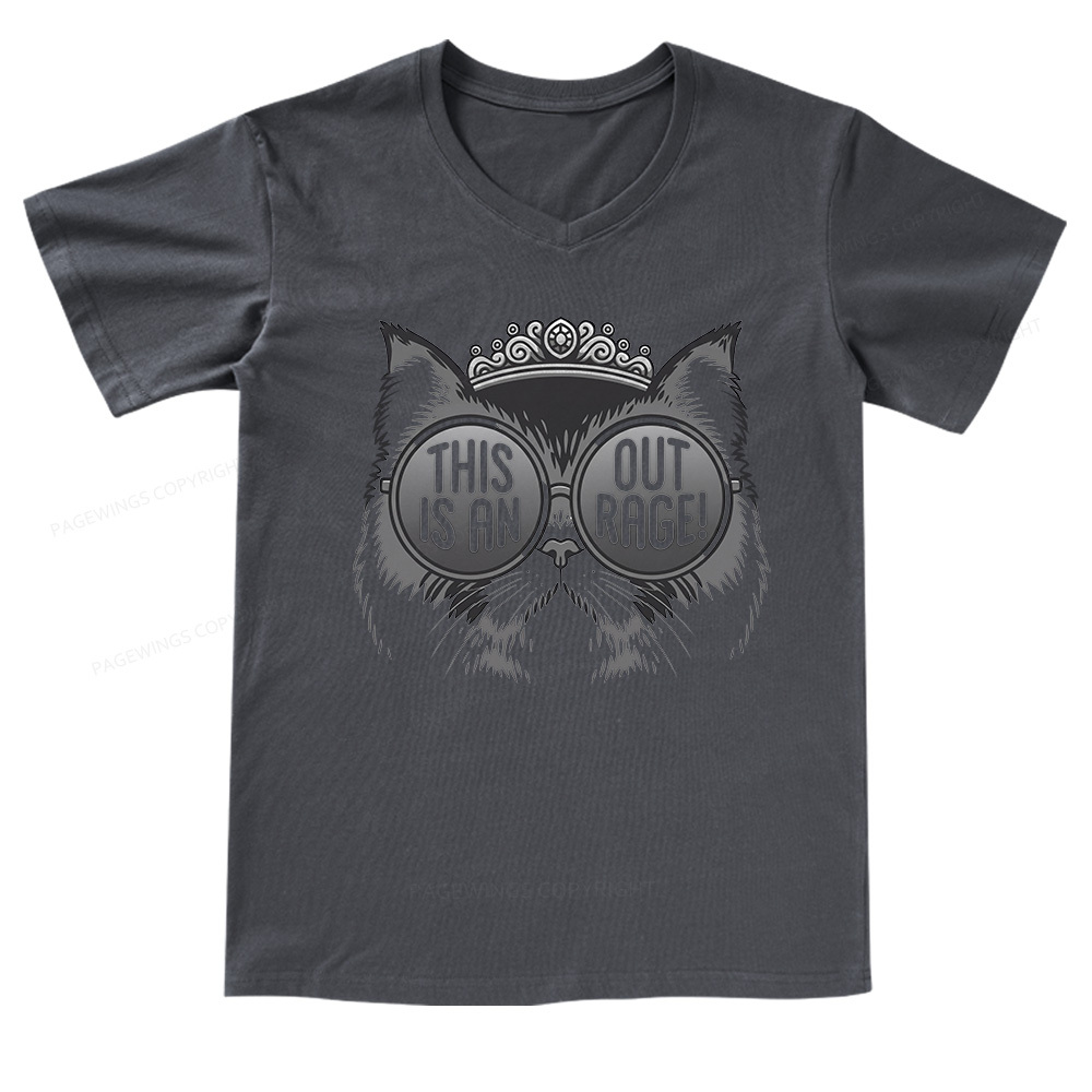 Pagewings Sci Fi Bookish V-neck T-shirt