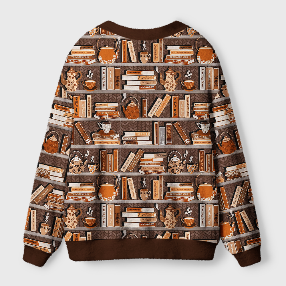 Pagewings Bookworm Light Knit Unisex Cardigan Sweaters