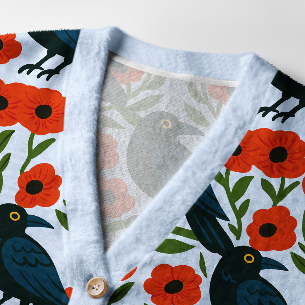 Pagewings Read Banned Books Light Knit Unisex Cardigan Sweaters