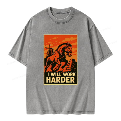 Pagewings Dystopia Quote Unisex Washed T-shirt