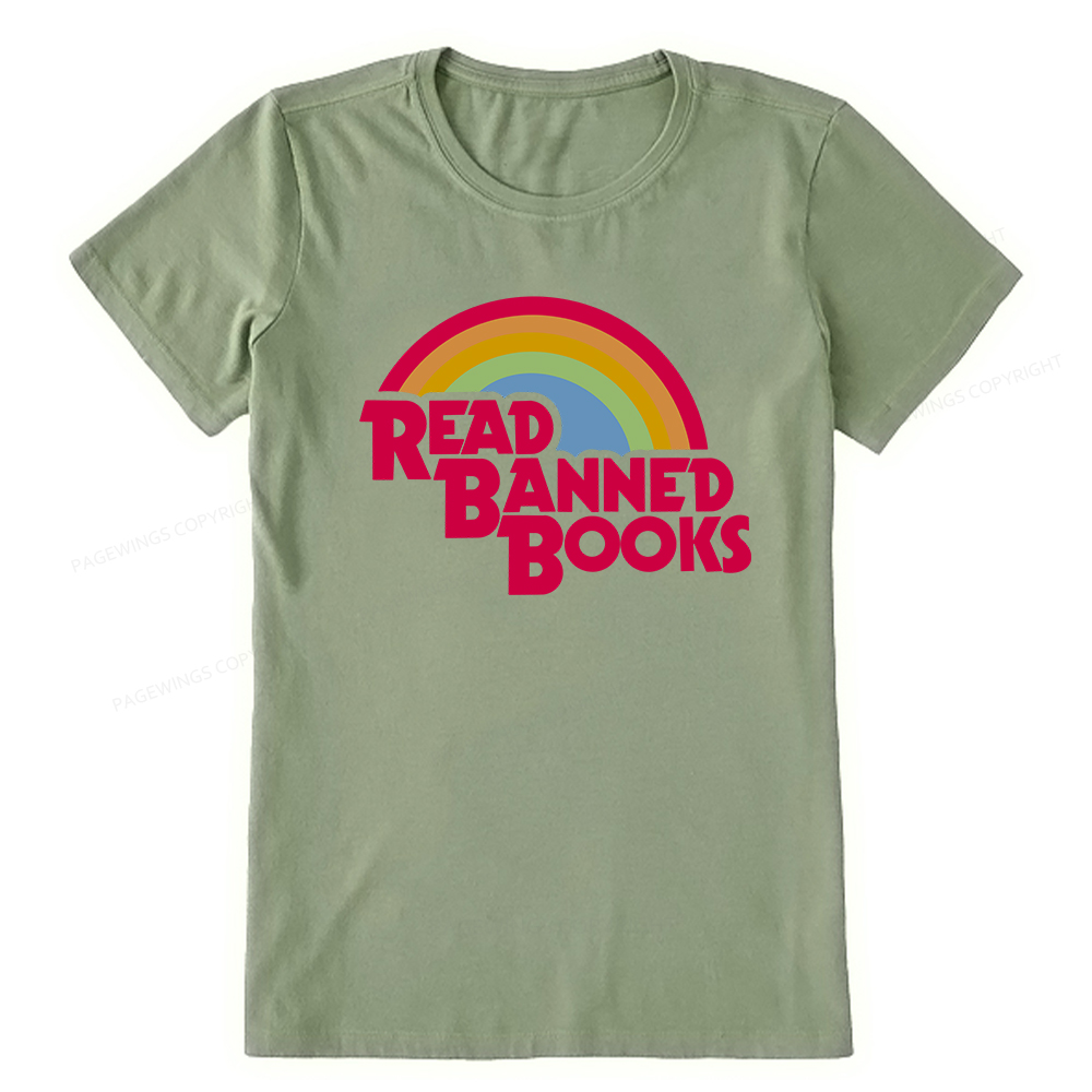 Pagewings Read Banned Books Unisex Classic T-shirt