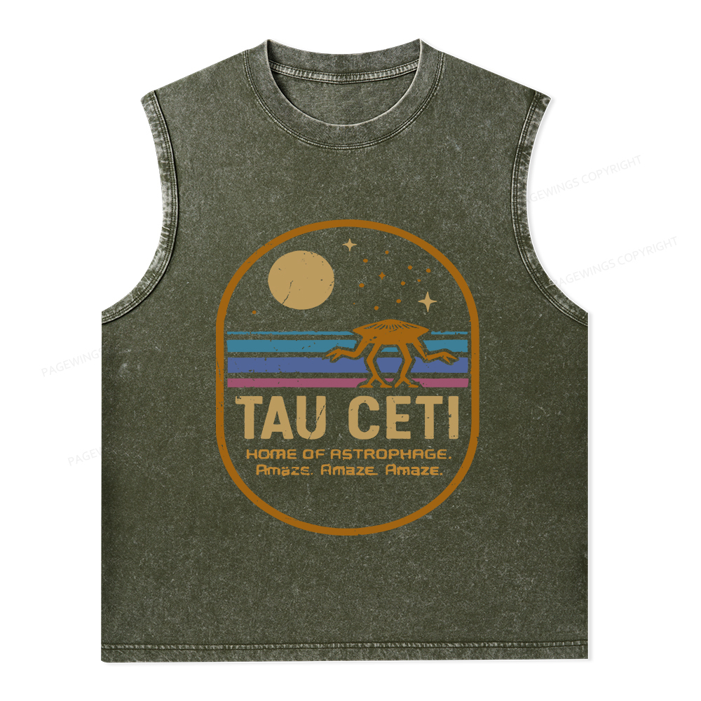 Pagewings Amaze Unisex Washed Tank Top