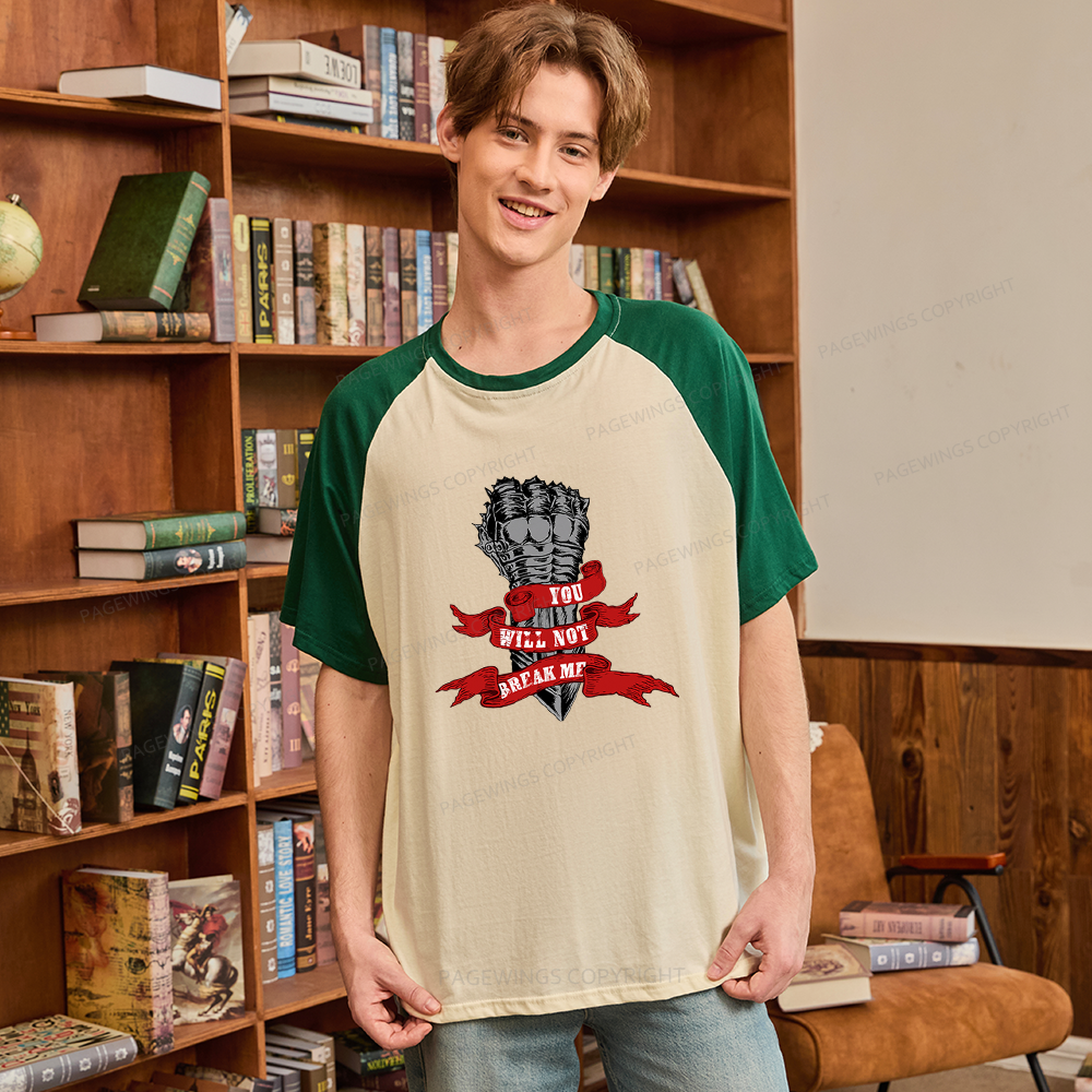 Pagewings Sci-Fi Book Lover Raglan T-shirt