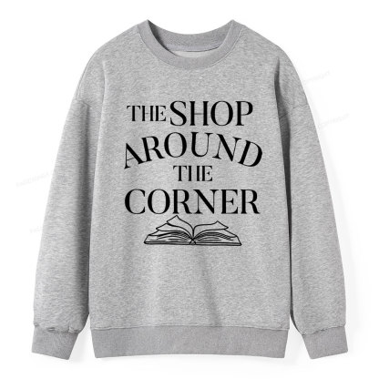 Pagewings The Shop Around The Corner Bookworm  Unisex Classic Sweatshirt