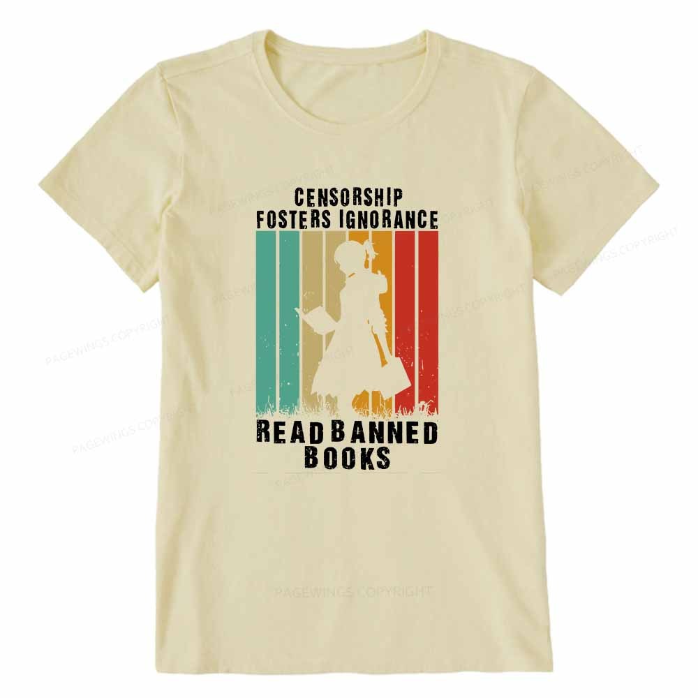Pagewings Banned Books Vintage T-Shirt Unisex Classic T-shirt