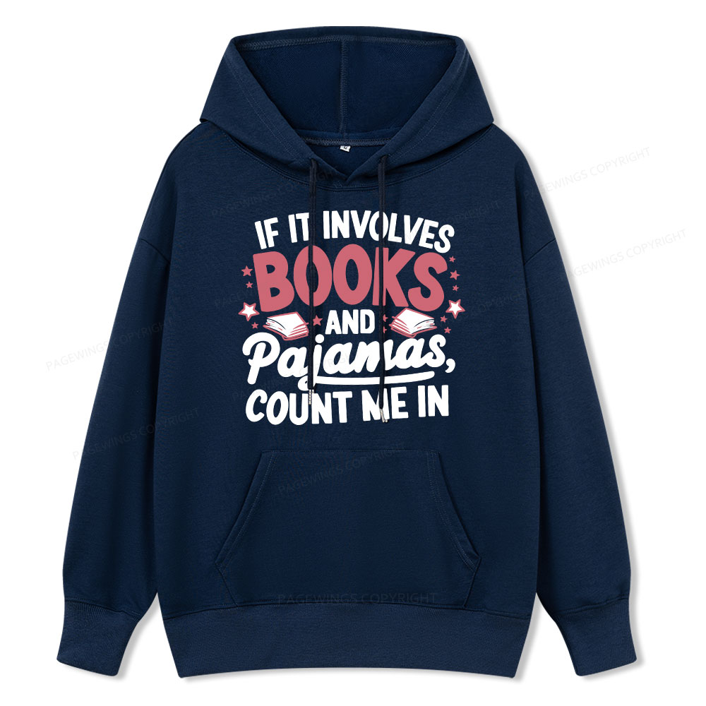 Pagewing Lover Funny Book Reading Unisex Classic Hoodie