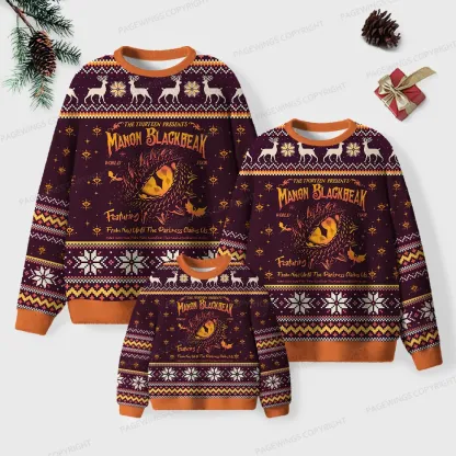 Pagewings  The Thirteen Unisex Ugly Knit Sweatshirt
