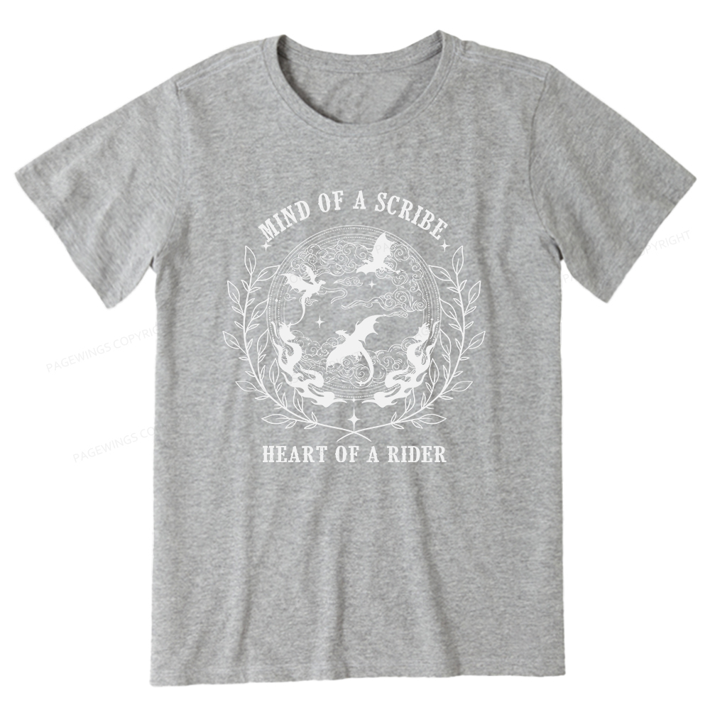 Pagewings Heart Of A Rider Unisex Classic T-shirt