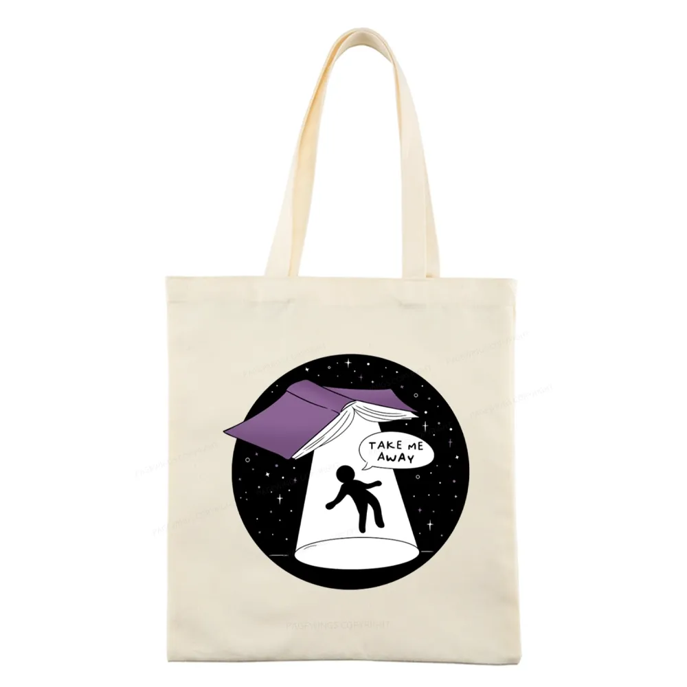 Pagewings Take Me Away Tote Bag
