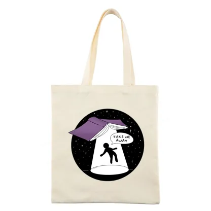 Pagewings Take Me Away Tote Bag