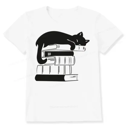 Pagewings Books And Cats Unisex Classic T-shirt