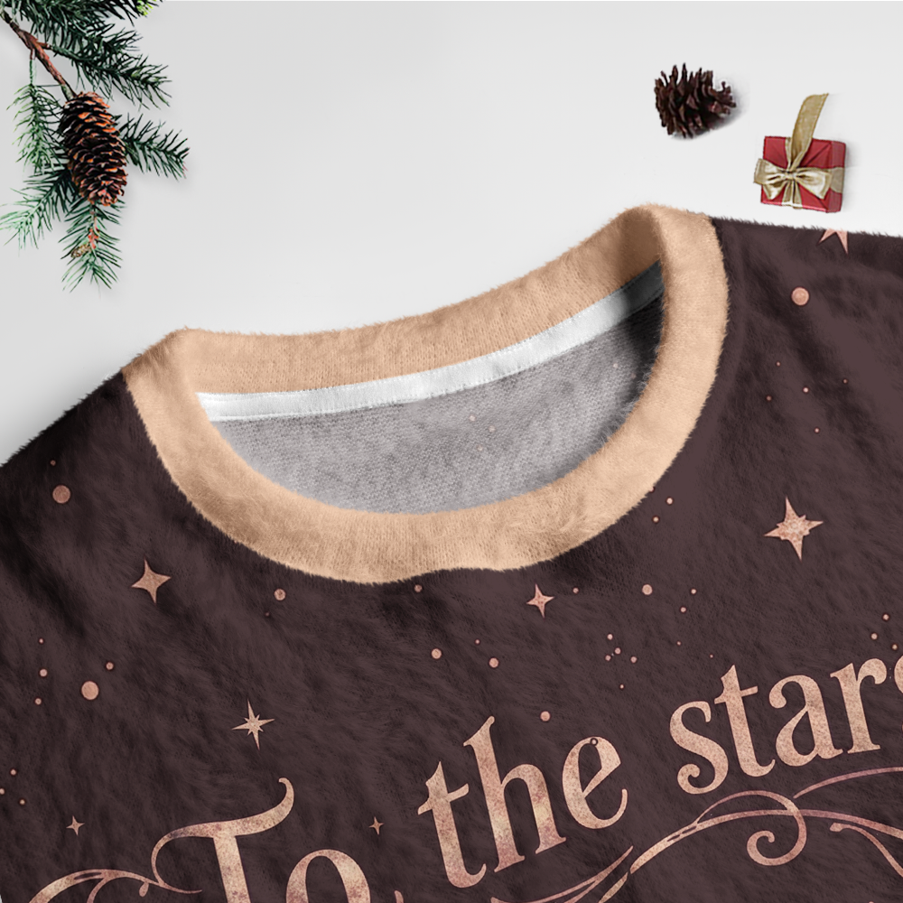 Pagewings Fantasy Bookish Unisex Ugly Light Knit Sweatshirt