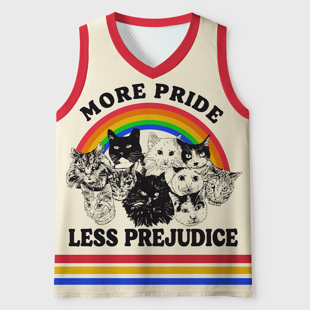 Pagewings More Pride Less Prejudice Unisex Mesh Tank Top