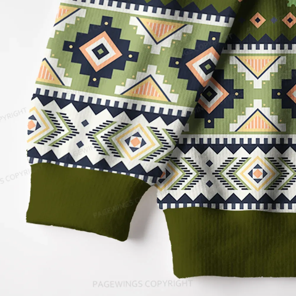 Pagewings  To Whatever End Unisex Ugly Knit Sweatshirt