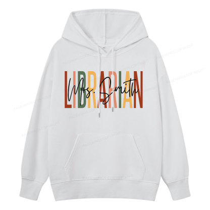 Pagewing Personalized Librarian Unisex Classic Hoodie
