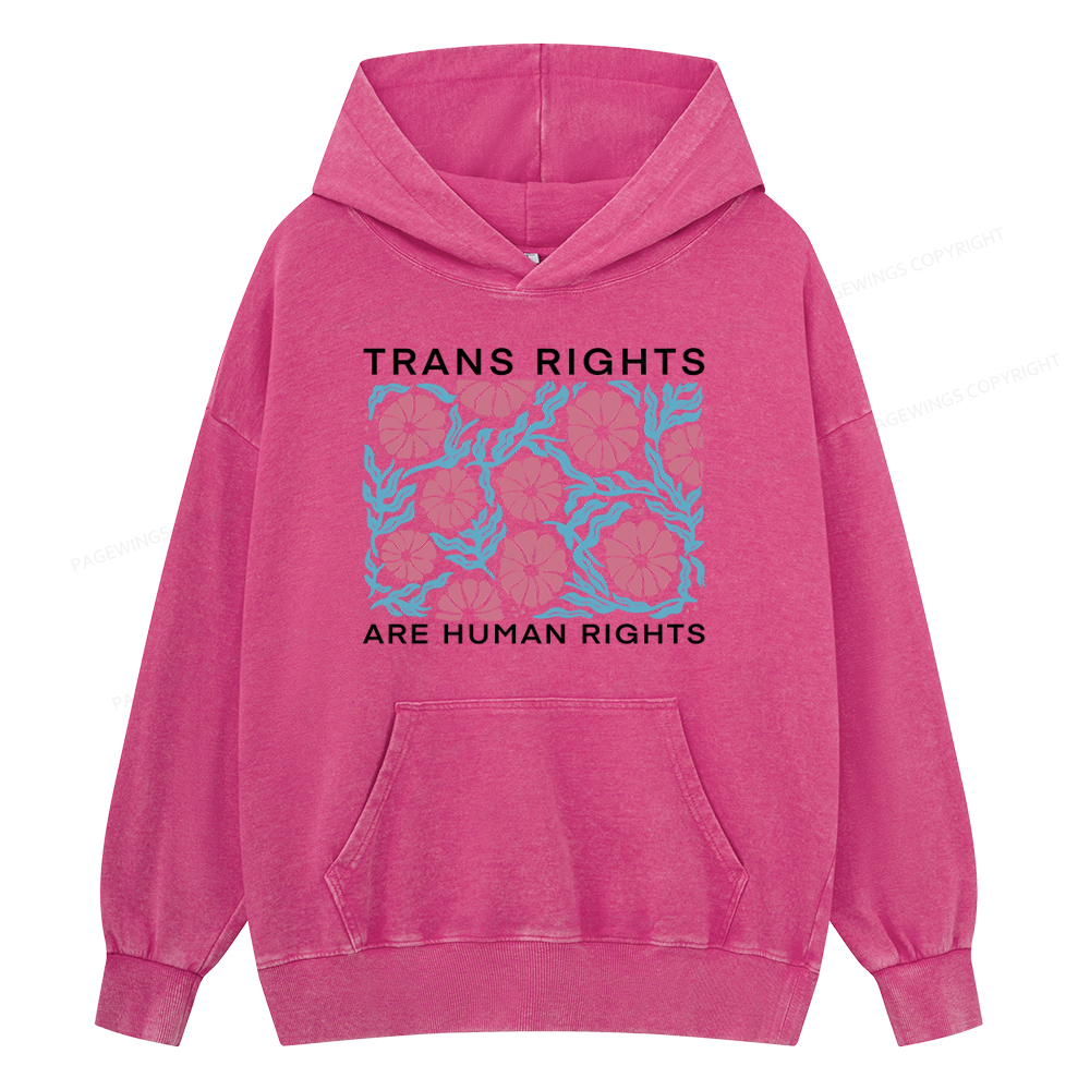 Pagewing All Pride No Prejudice Unisex Washed Hoodie