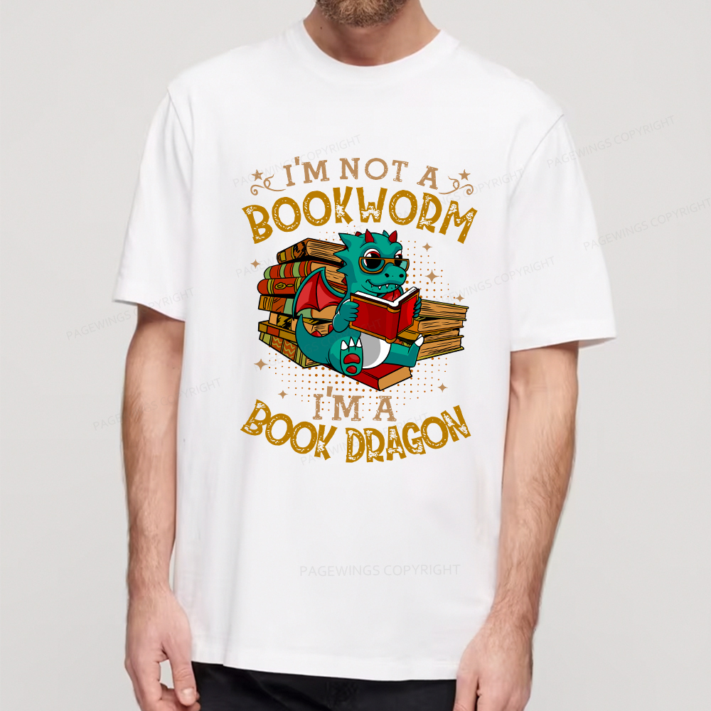 Pagewings Book Dragon T Shirts Unisex Classic T-shirt
