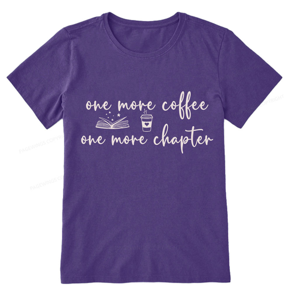 Pagewing Just One More Coffee and Books Unisex Classic T-shirt