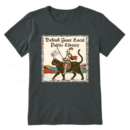 Pagewings Defend Your Local Public Library Unisex Classic T-shirt