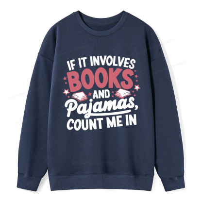 Pagewing Lover Funny Book Reading Unisex Classic Sweatshirt