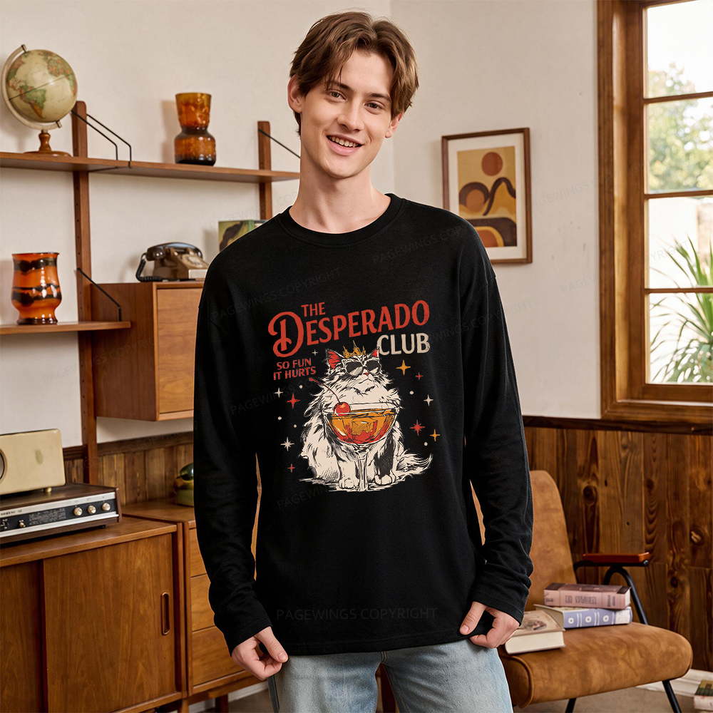 Pagewings Desperado Club Unisex Lightweight Long Sleeve T-Shirt