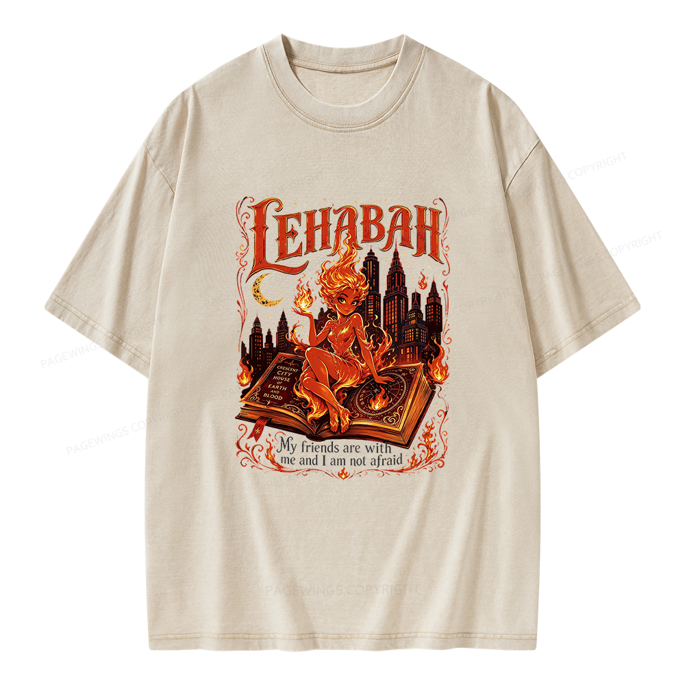 Pagewings Light It Up Unisex Washed T-shirt