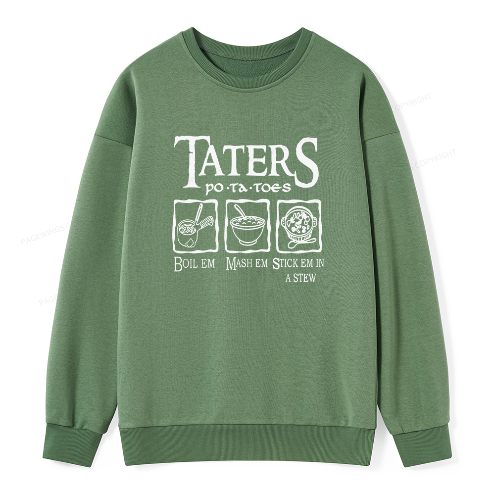 Pagewings Taters PoTaToes Unisex Classic Sweatshirt